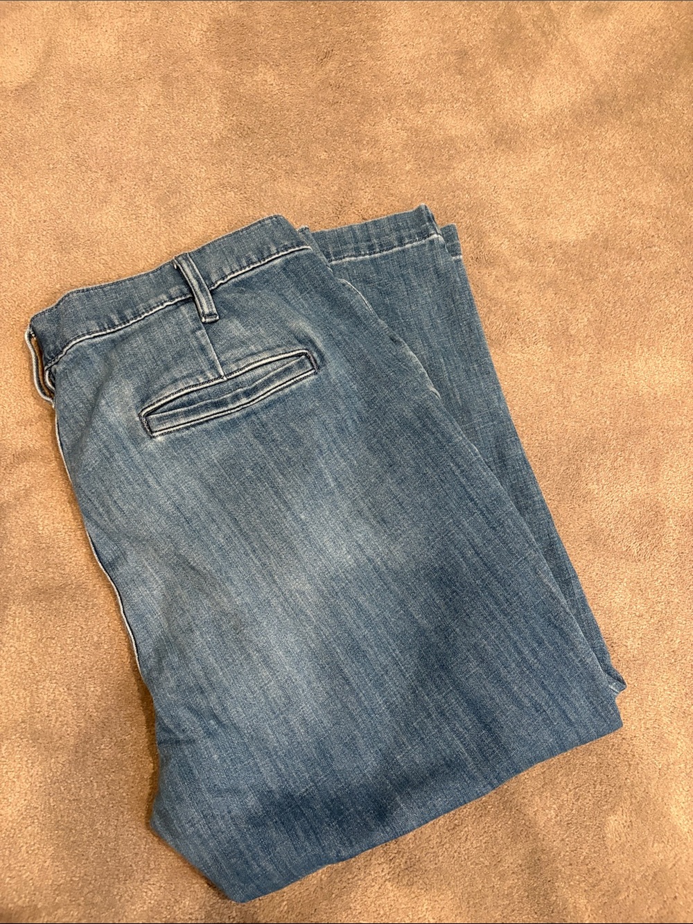 J. Crew Women’s Denim Trousers in Light Blue Wash